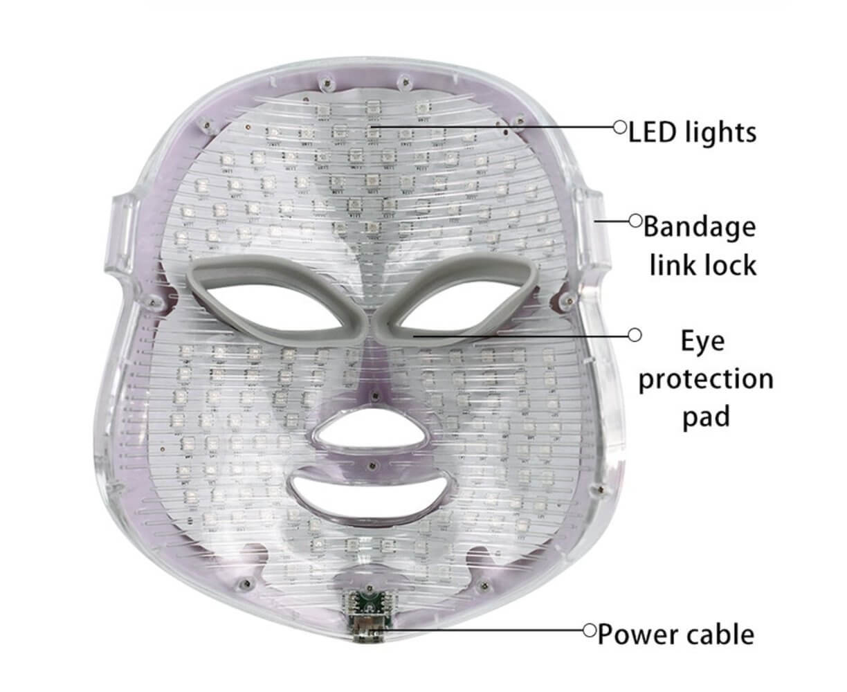 7 Colors LED Facial Mask